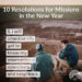 Resolution #5 for Getting involved with missions